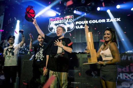 Four Color Zack takes the 2012 Red Bull Thre3Style Championship Title